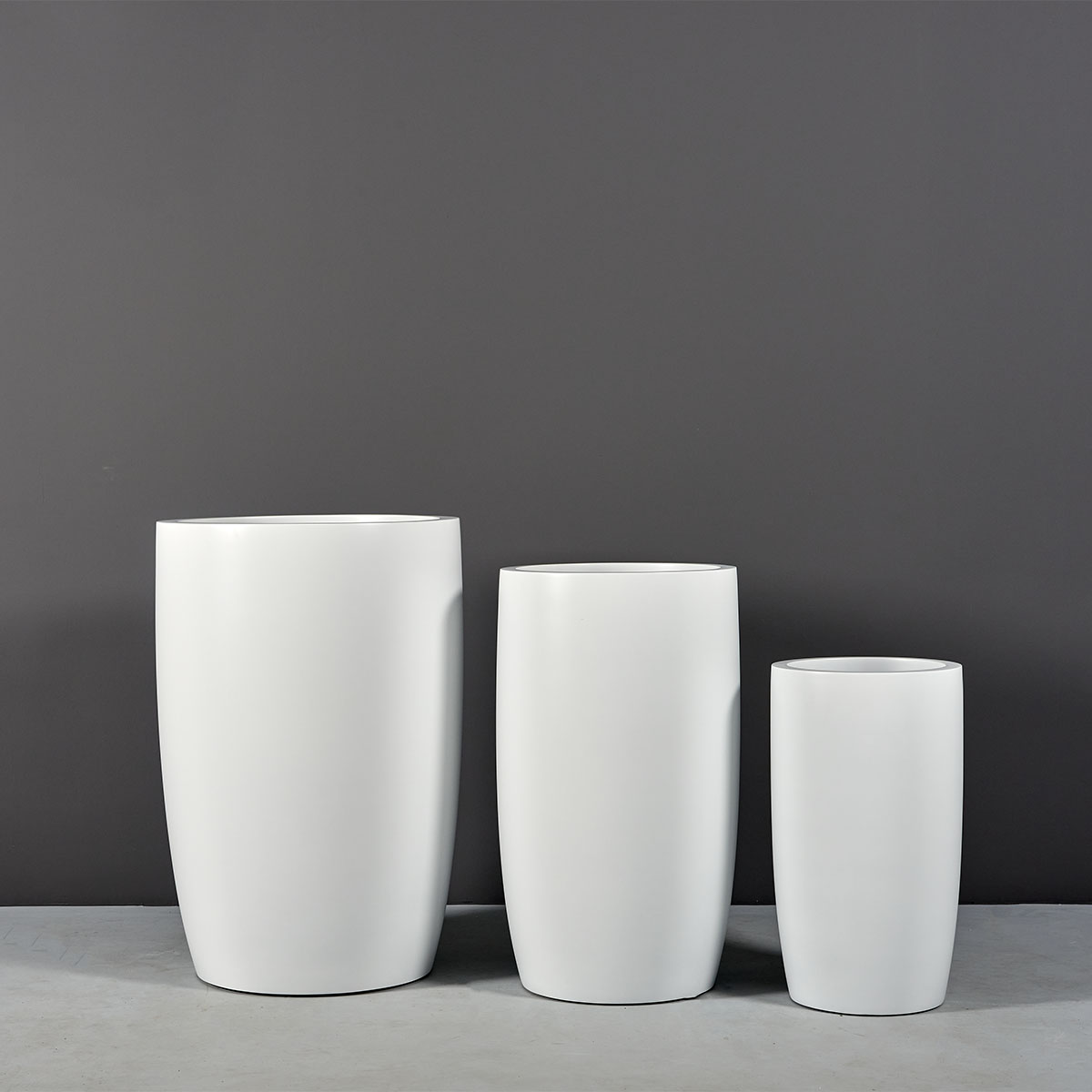 Lisbon Tall Round Tapered Planter - Ảnh 5