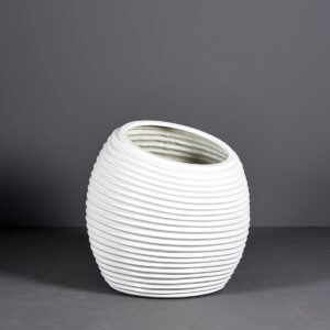 Spiral Modern Globe Planter